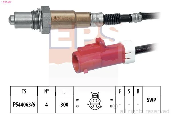 Oxygen Sensor EPS 1.997.687