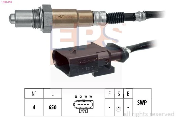 Oxygen Sensor EPS 1.997.750