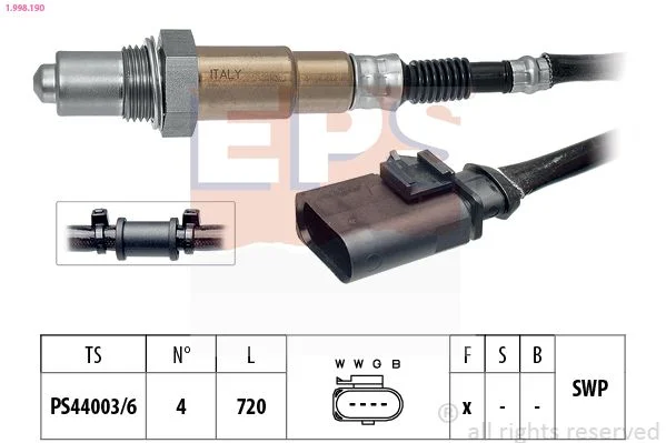 Oxygen Sensor EPS 1.998.190