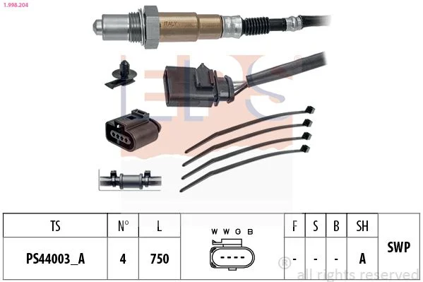 Oxygen Sensor EPS 1.998.204