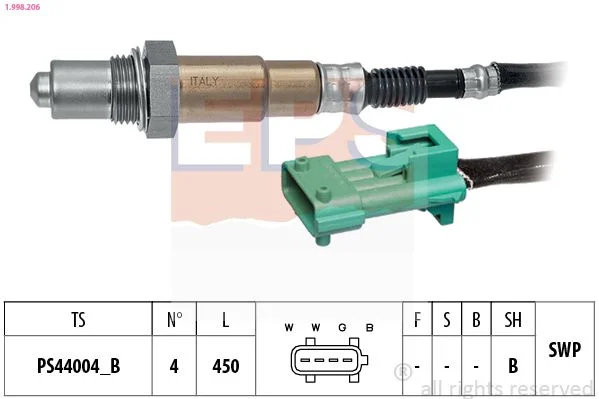 Oxygen Sensor EPS 1.998.206