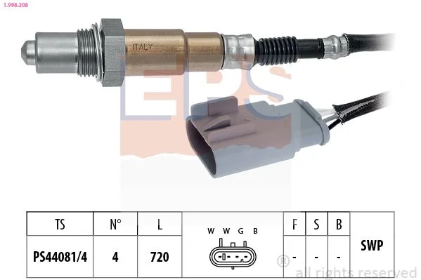 Oxygen Sensor EPS 1.998.208