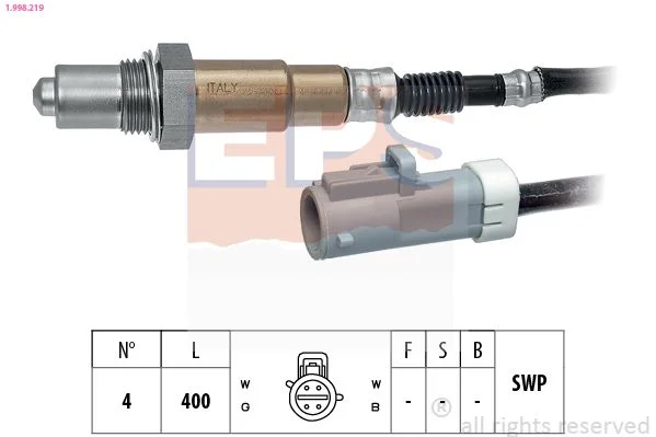 Oxygen Sensor EPS 1.998.219