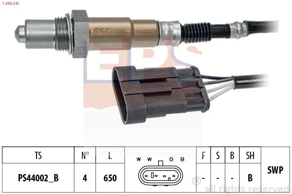 Oxygen Sensor EPS 1.998.241