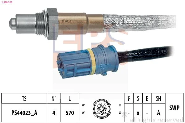 Oxygen Sensor EPS 1.998.325
