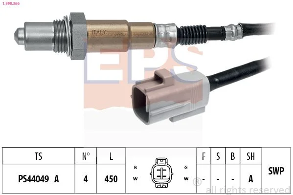 Oxygen Sensor EPS 1.998.356
