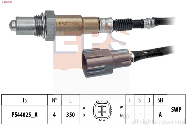 Oxygen Sensor EPS 1.998.522