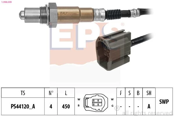 Oxygen Sensor EPS 1.998.599