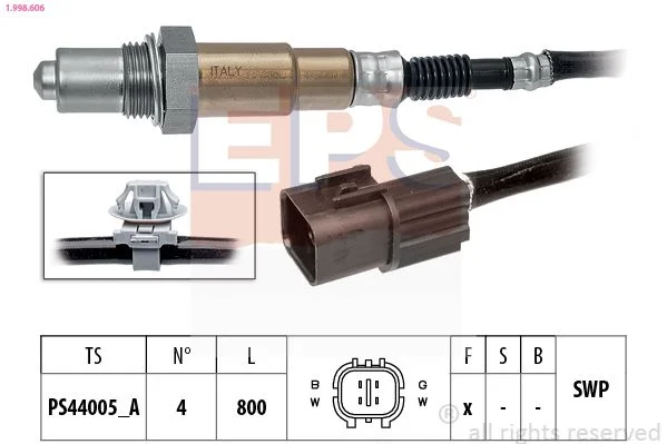Oxygen Sensor EPS 1.998.606