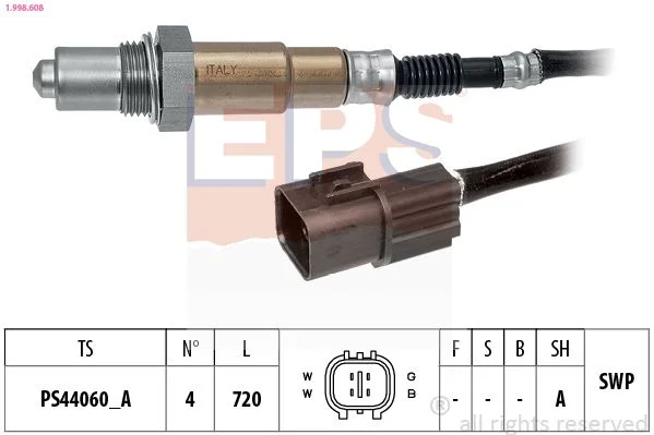 Oxygen Sensor EPS 1.998.608