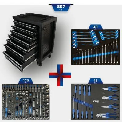 Įrankių vežimėlis KS TOOLS BT153207