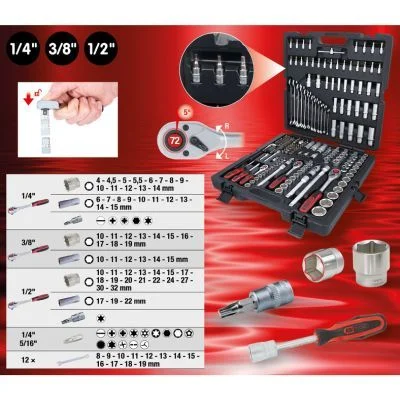Veržliarakčių rinkinys KS TOOLS 917.0216