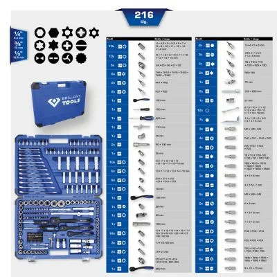 Veržliarakčių rinkinys KS TOOLS BT023216