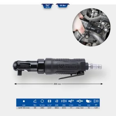 Ratchet Screwdriver (compressed air) KS TOOLS BT160602