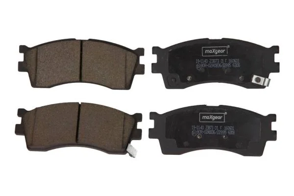 Brake Pad Set, disc brake MAXGEAR 19-1140