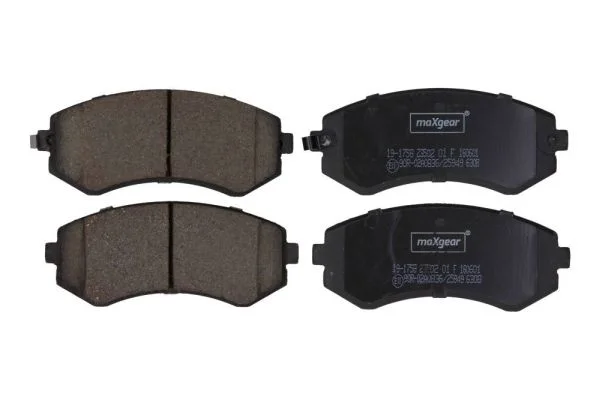 Brake Pad Set, disc brake MAXGEAR 19-1758