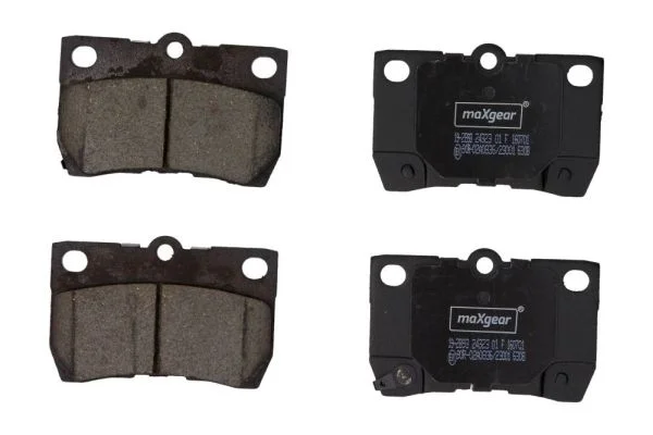 Sada brzdových platničiek, kotúčová brzda MAXGEAR 19-2893