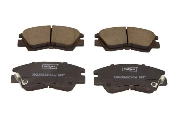 Brake Pad Set, disc brake MAXGEAR 19-2938
