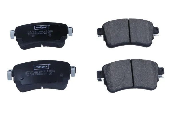 Brake Pad Set, disc brake MAXGEAR 19-3663