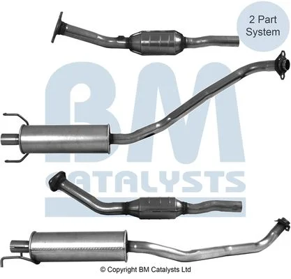 Katalizatoriaus keitiklis BM CATALYSTS BM91604H