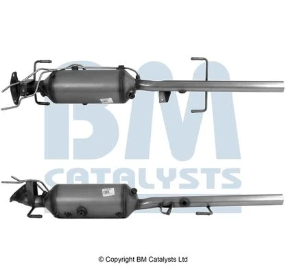 Suodžių / kietųjų dalelių filtras, išmetimo sistema BM Catalysts BM11015H