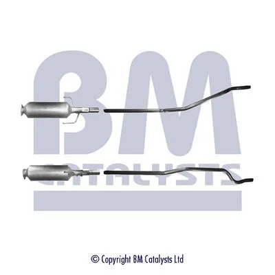 Suodžių / kietųjų dalelių filtras, išmetimo sistema BM Catalysts BM11019