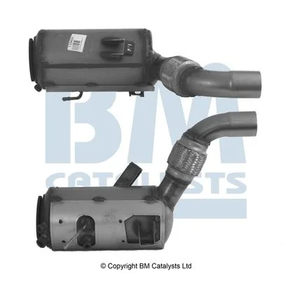 Suodžių / kietųjų dalelių filtras, išmetimo sistema BM CATALYSTS BM11040H