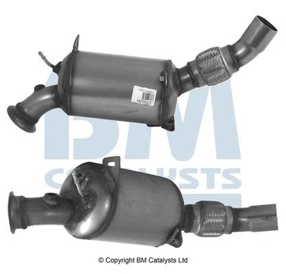 Suodžių / kietųjų dalelių filtras, išmetimo sistema BM Catalysts BM11050H