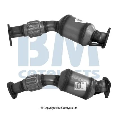 Katalizatoriaus keitiklis BM Catalysts BM80021H