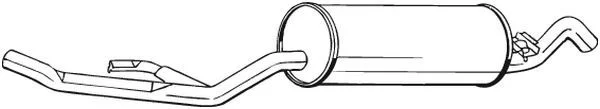 Galinis duslintuvas BOSAL 283123