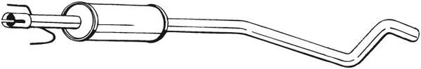 Vidurinis duslintuvas BOSAL 284317
