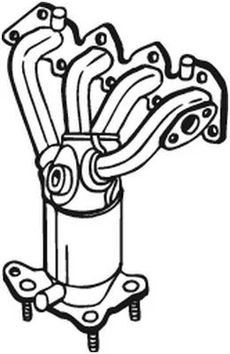 Catalytic Converter BOSAL 099-046