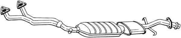 Catalytic Converter BOSAL 099-085