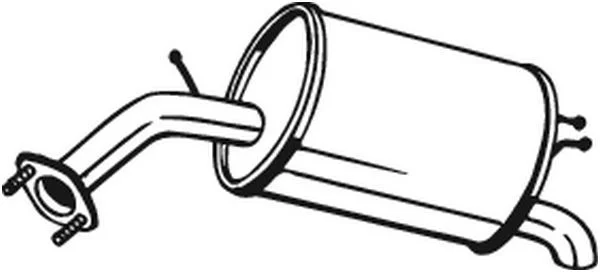 Galinis duslintuvas BOSAL 128-007