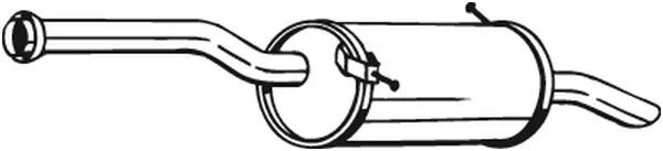 Galinis duslintuvas BOSAL 135-097