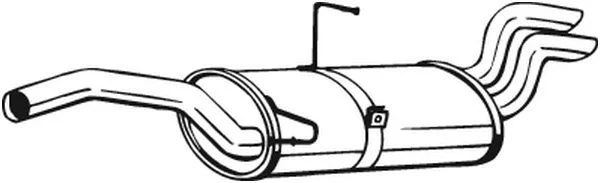 Rear Muffler BOSAL 135-567