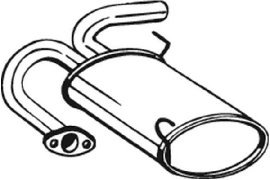 Rear Muffler BOSAL 145-075