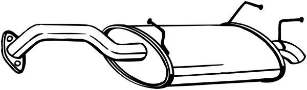 Rear Muffler BOSAL 145-109