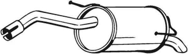 Galinis duslintuvas BOSAL 145-125