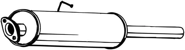 Vidurinis duslintuvas bosal 154133
