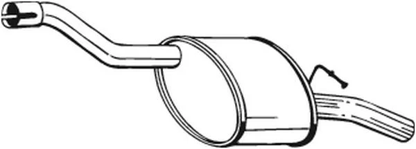 Galinis duslintuvas BOSAL 154-325