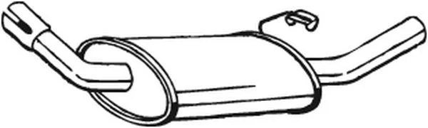 Galinis duslintuvas BOSAL 154-801