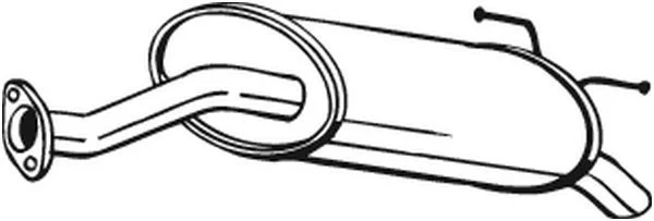 Rear Muffler BOSAL 163-391