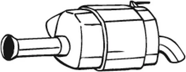 Galinis duslintuvas BOSAL 165-023