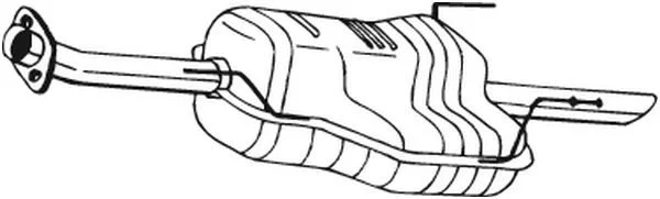 Rear Muffler BOSAL 185459