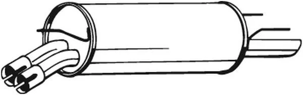Rear Muffler BOSAL 185-713