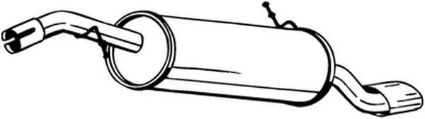 Rear Muffler BOSAL 190-373
