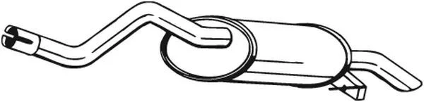 Galinis duslintuvas BOSAL 200-033