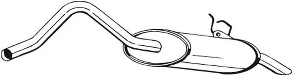 Galinis duslintuvas BOSAL 200-111