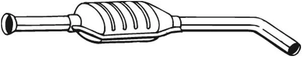Vidurinis duslintuvas BOSAL 200-341